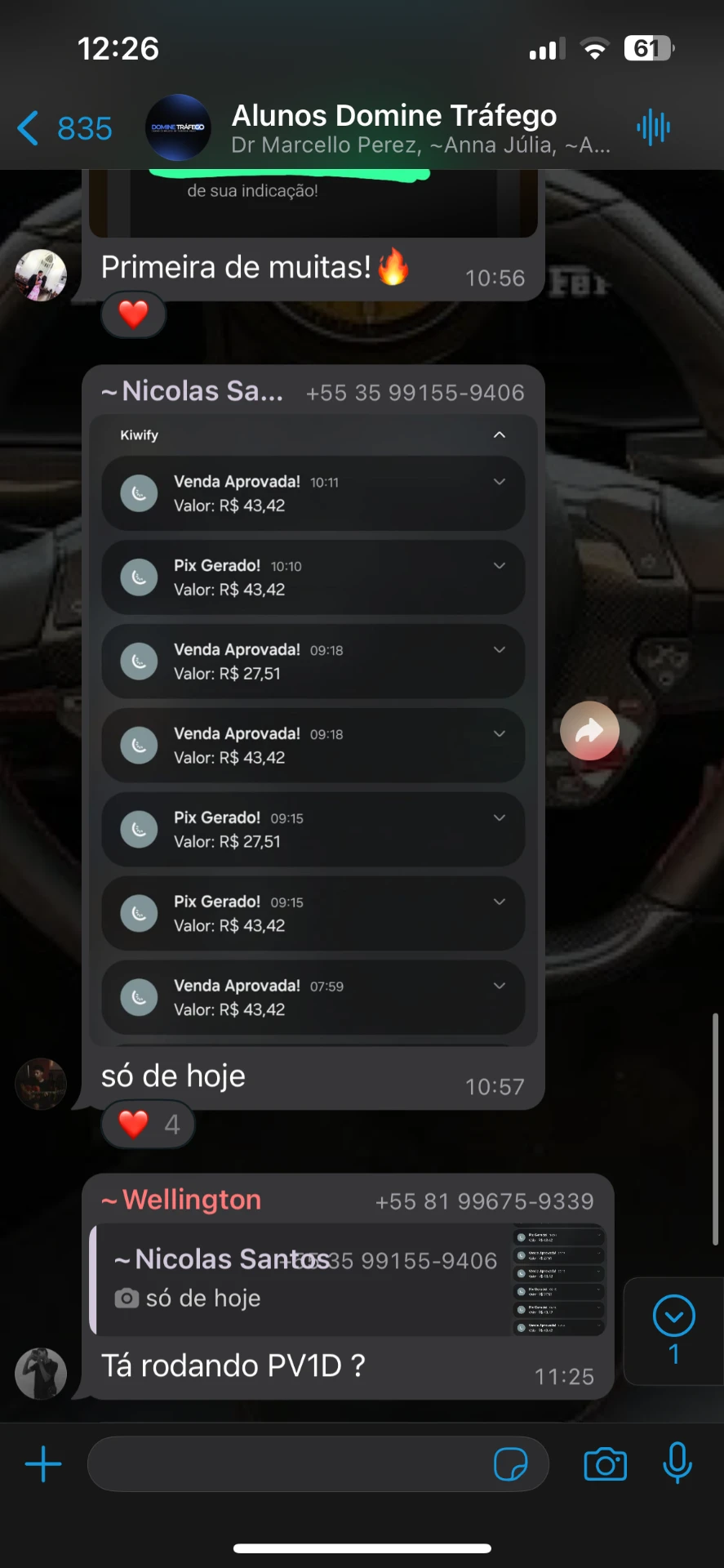 Depoimento de aluno Domine Tráfego